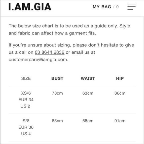 SOLD✨NWT I.AM.GIA ANKAA TOP - Picture 6 of 6